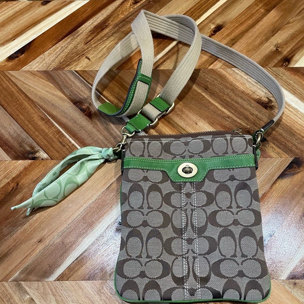 Coach Hampton Signature Swingpack